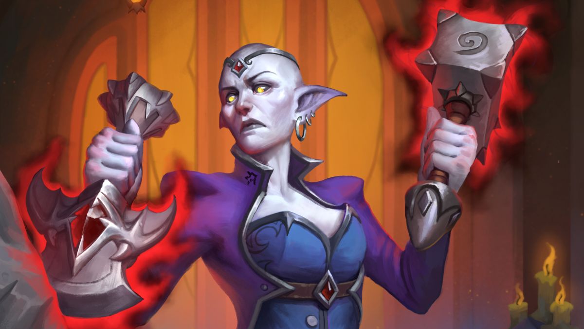 Exclusive Hearthstone Murder at Castle Nathria card reveal: The Stonewright