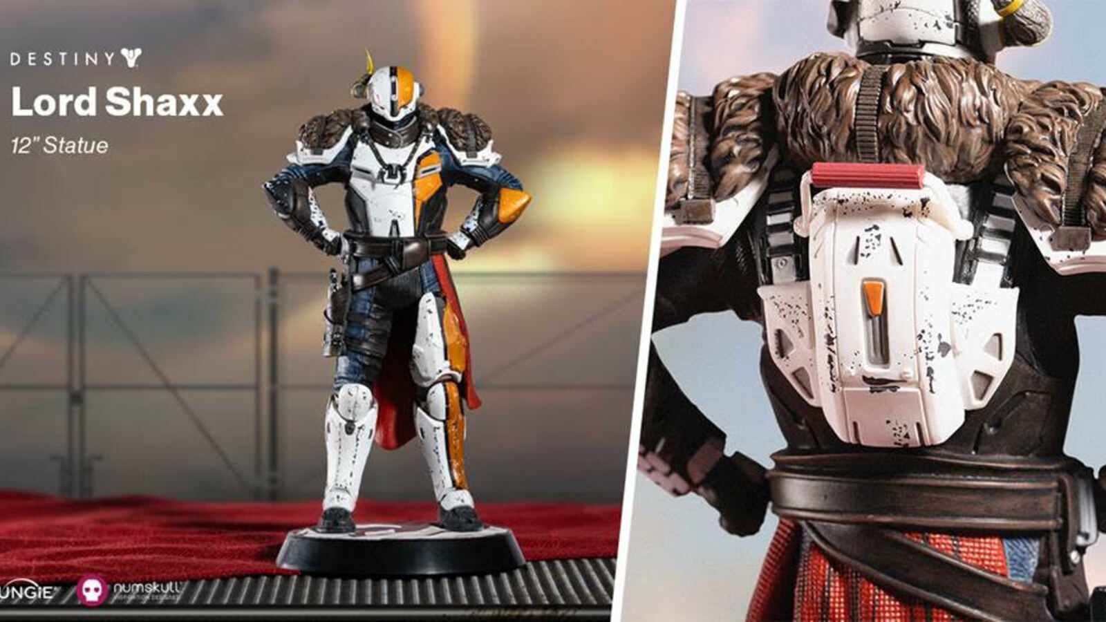 This 12" Destiny Lord Shaxx statue is now available to pre-order