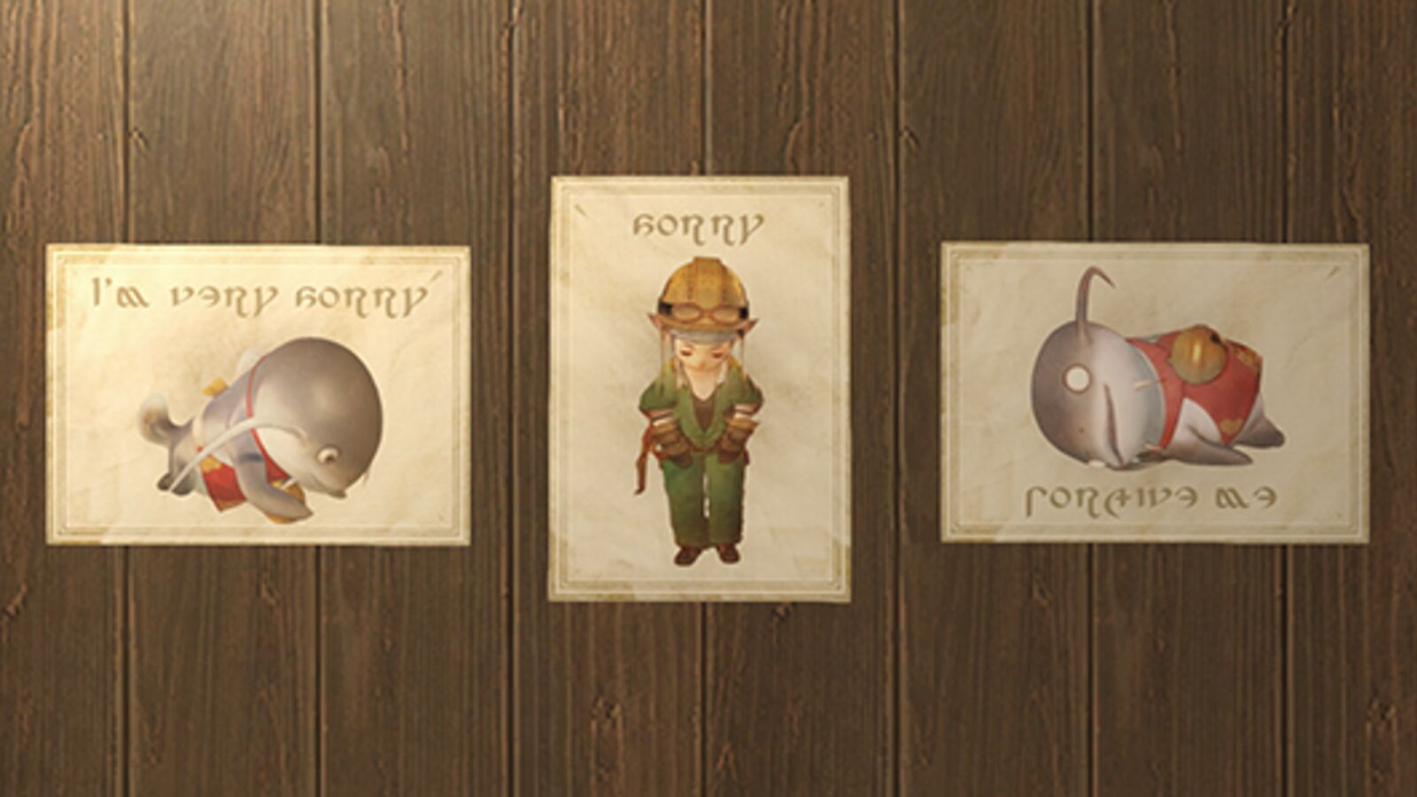 Final Fantasy 14 hopes this poster will persuade you to "voluntarily return" any "accidental" lottery deposits