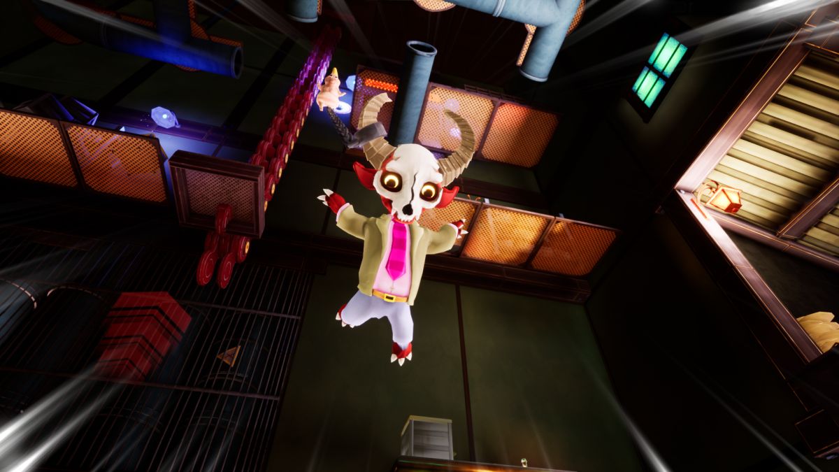 You might have missed Hell Pie, a gross-out 3D platformer that spits in God's face