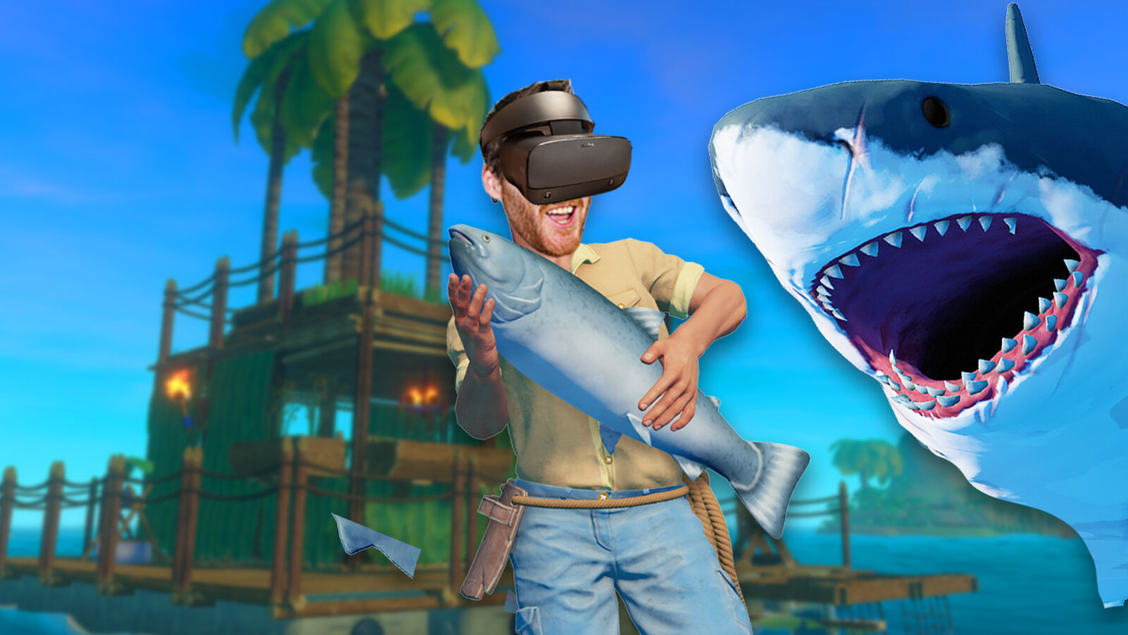 Oceanic survival game Raft now has an epic VR mod that will certainly float your boat