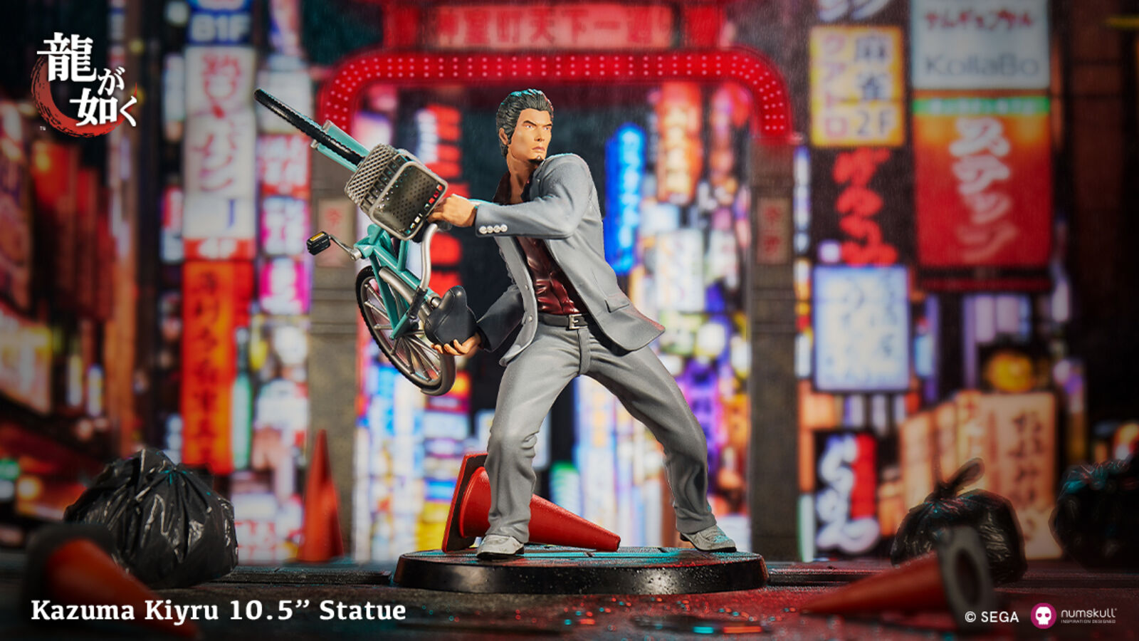 Yakuza fans can pre-order this new Kazuma Kiryu statue now