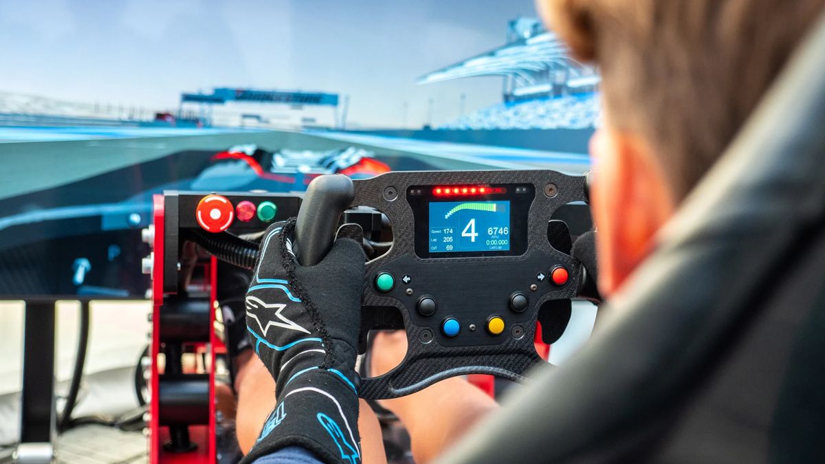 Pro athletes and wealthy gamers are spending thousands on these custom racing rigs