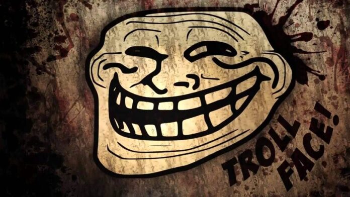 The epynomous troll face is the perfect way to represent Game Ruiners in Dota 2
