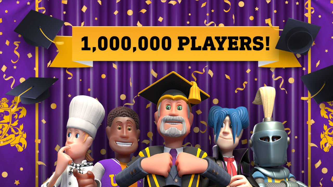 First Class! Two Point Campus Enrolls One Million Players Worldwide