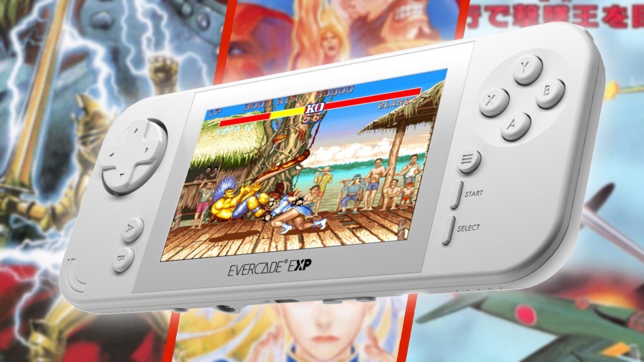 Evercade NXT Handheld Will Come Bundled With 18 Classic Capcom Titles