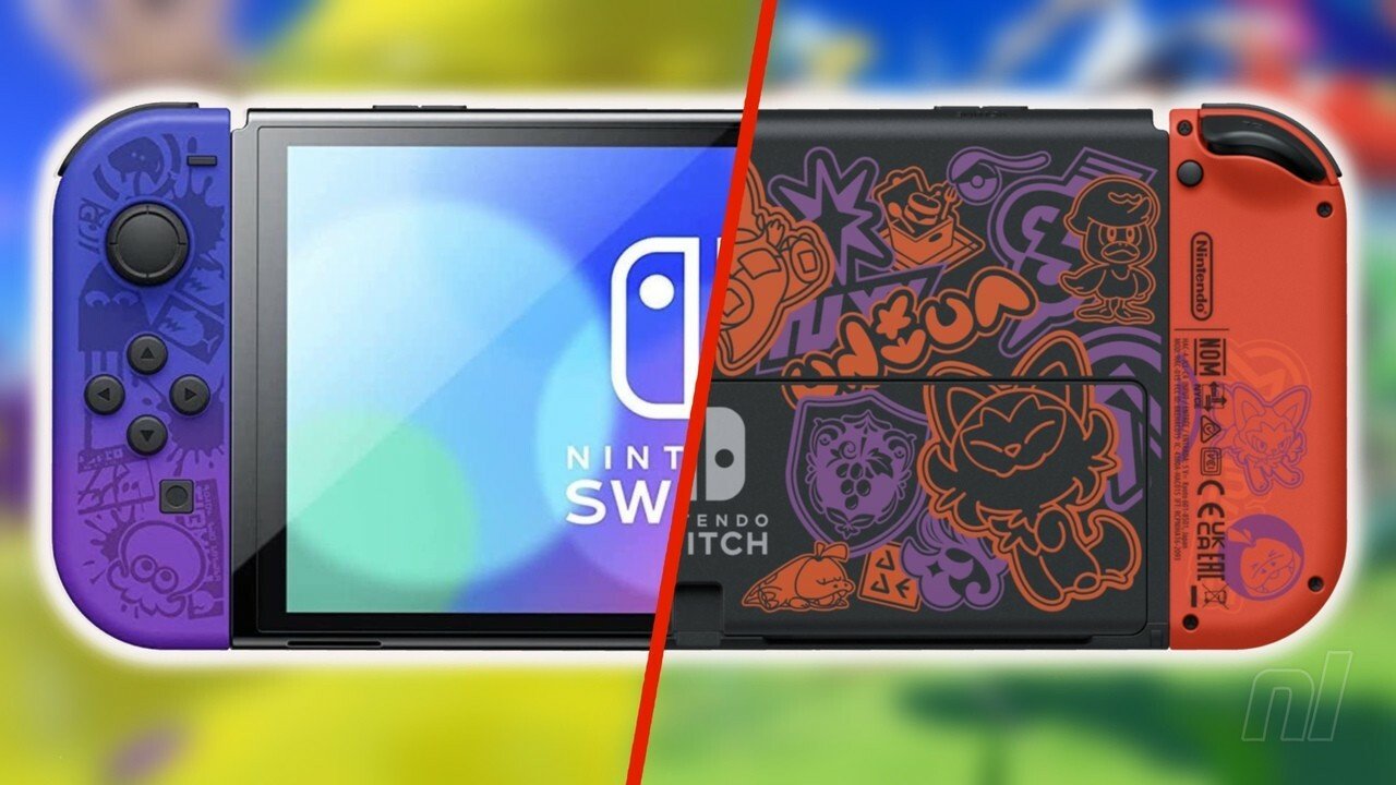 Poll: Splatoon Switch OLED Vs. Pokémon Switch OLED - Which Do You Prefer?