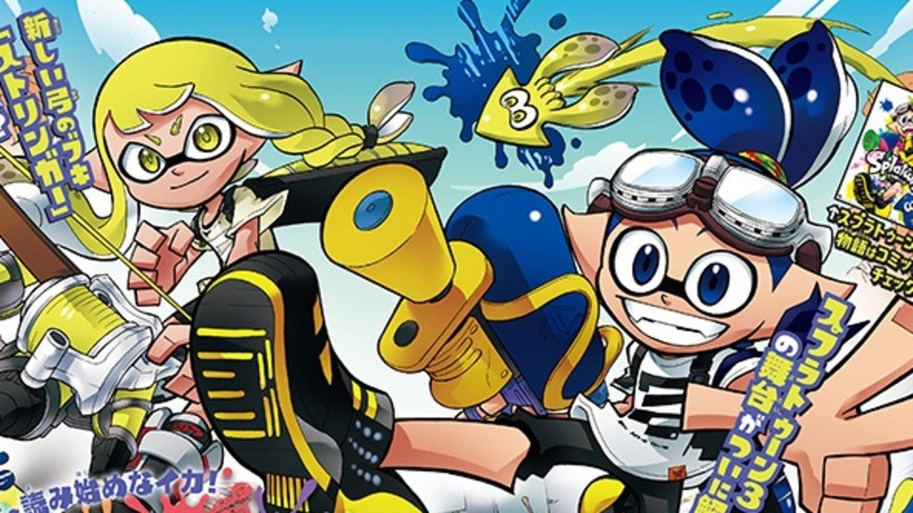 Splatoon's Manga Series Returns For The Third Game