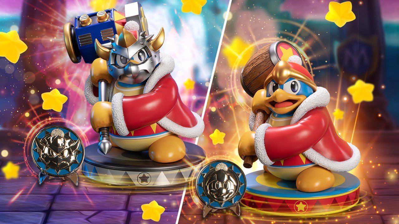 First 4 Figures Expands Kirby Range With Two King Dedede Statues, Pre-Orders Open