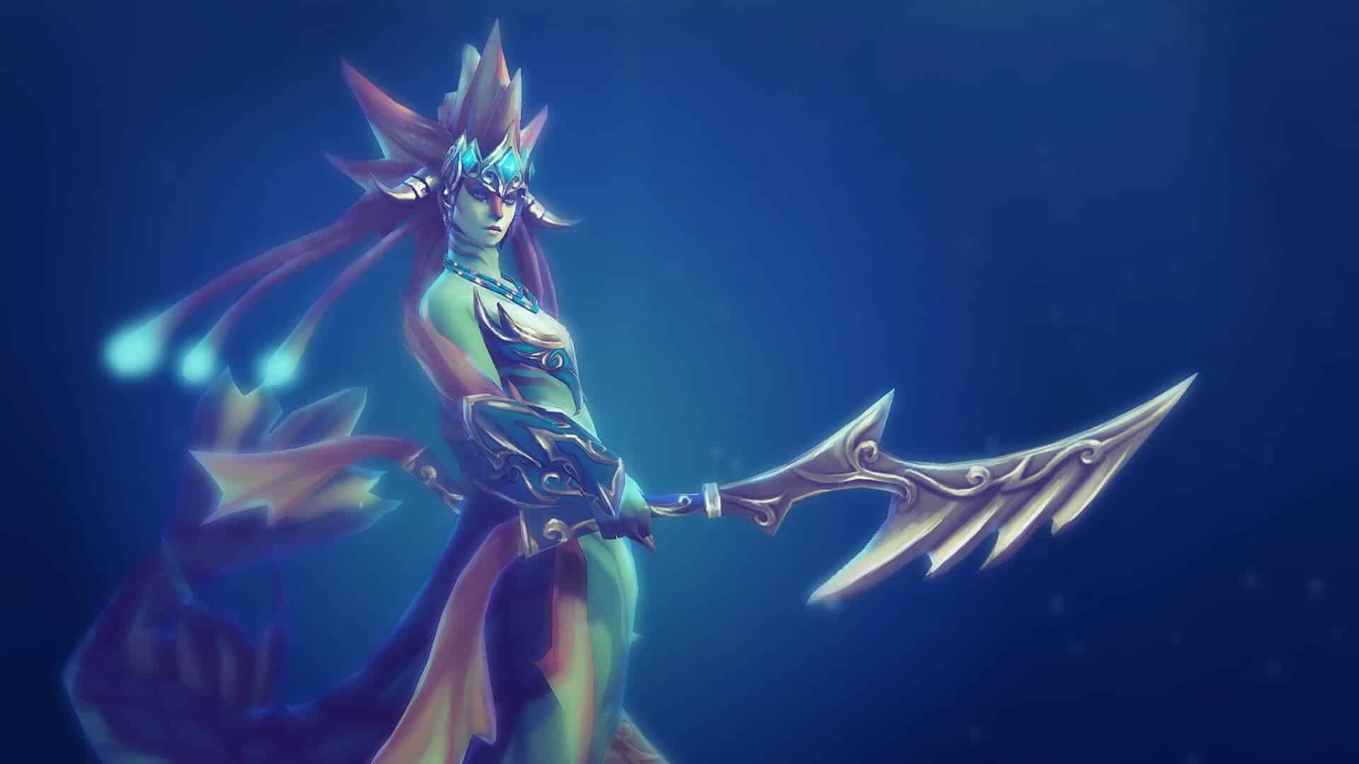 Naga Siren, one of the Dota 2 heroes you can use to increase your GPM