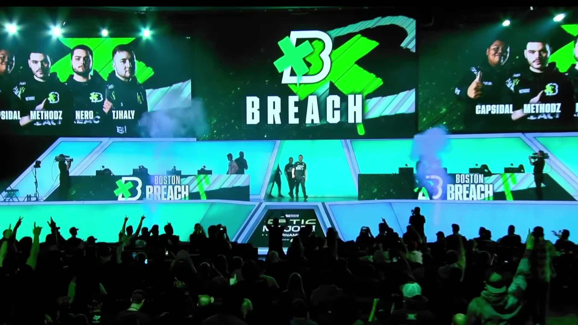 Boston Breach on stage