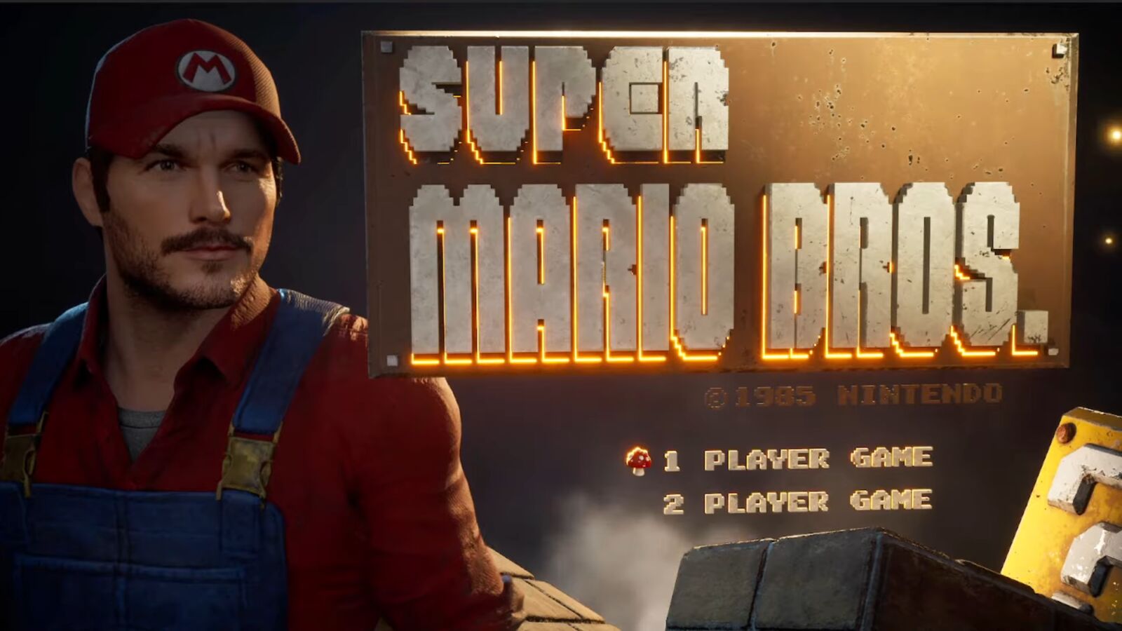 Here's a fan trailer for a Super Mario "remake" with Chris Pratt