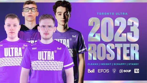 Toronto Ultra Reveal Starting Roster for 2023 CDL Season