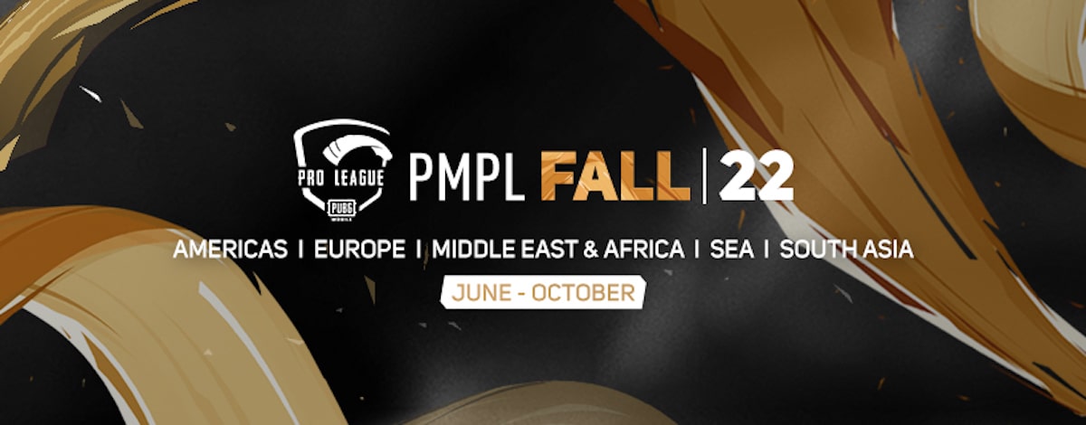 PUBG Mobile Pro League Fall Schedule