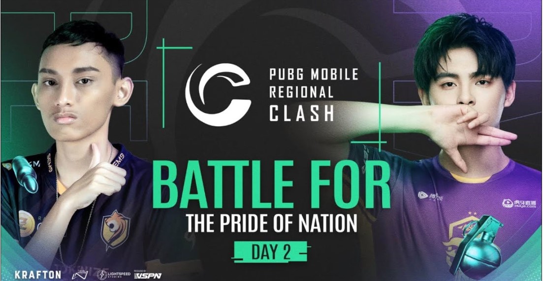 PUBG Mobile Regional Clash (PMRC) 2022 Day 2: Results