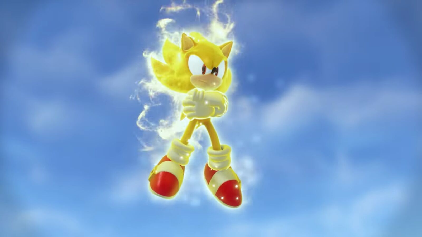 Here's a first look at Super Sonic in Sonic Frontiers