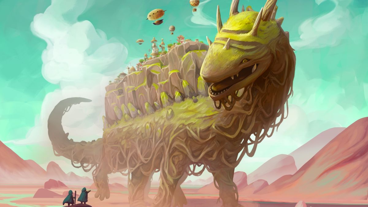 The city builder where you build on a giant animal's back has a release date