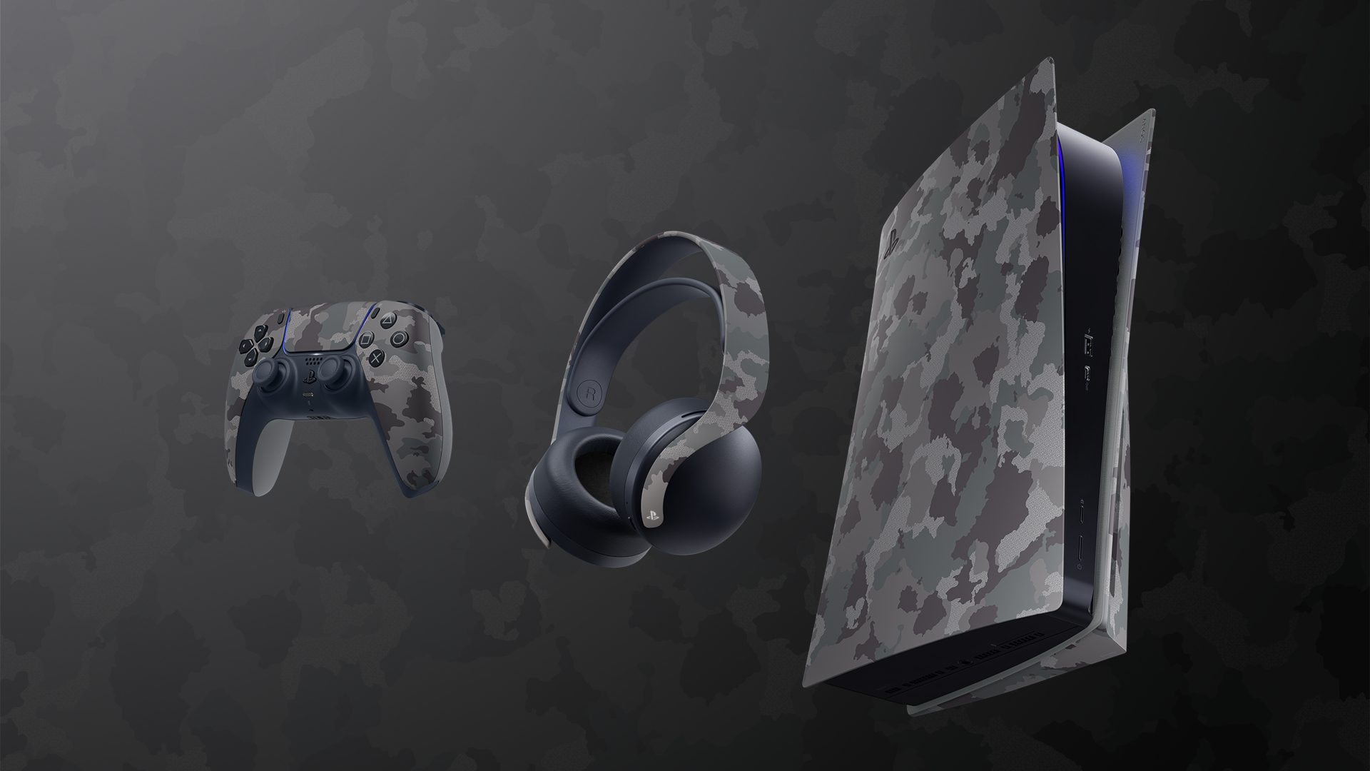 Gray Camouflage Collection joins the PS5 accessories lineup starting this fall – PlayStation.Blog