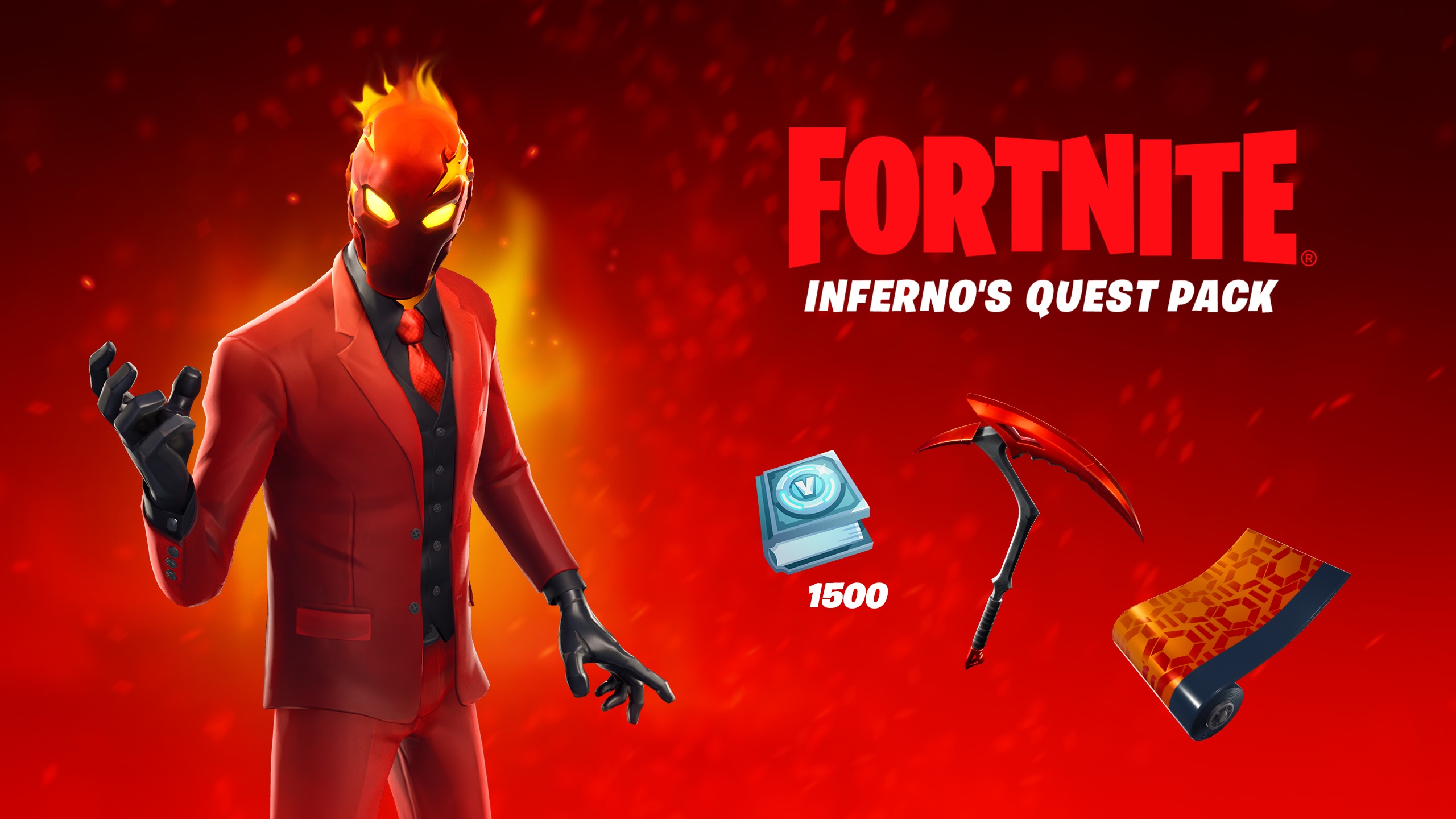 Inferno's Quest Pack is back in Fortnite Item Shop