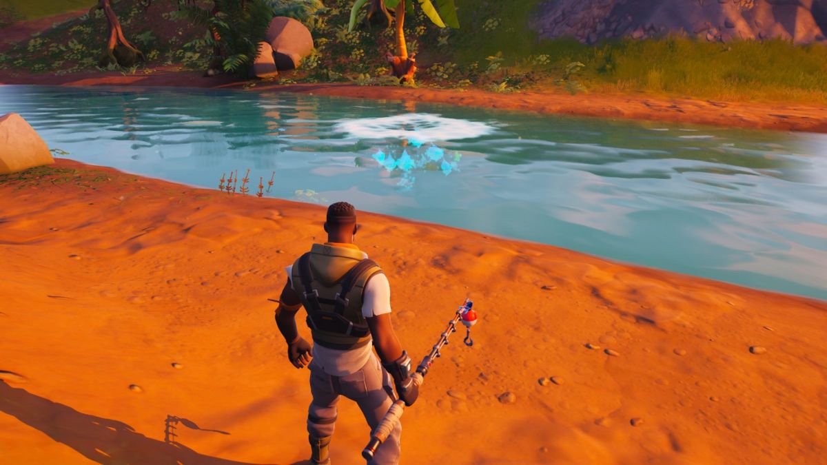 Fortnite Zero Point Fish catching spot