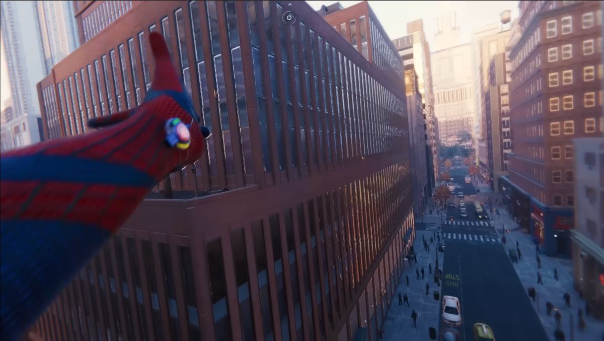 Modder brings first person camera to Marvel's Spider-Man