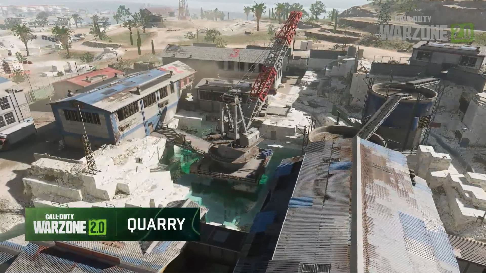 Quarry POI Warzone 2 map