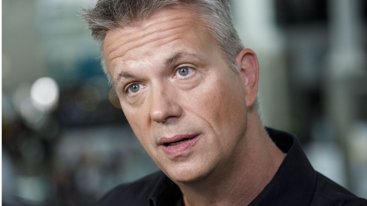 Matt Booty, head of Xbox Game Studios at Microsoft Corp., speaks during a Bloomberg interview at the E3 Electronic Entertainment Expo in Los Angeles, California, U.S., on Tuesday, June 11, 2019.