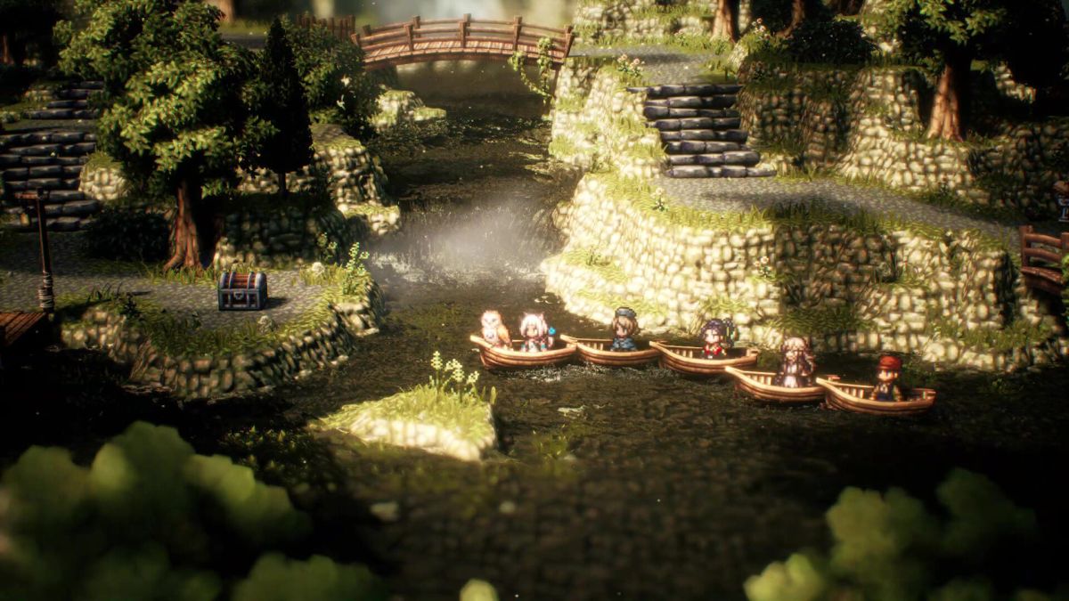 Here's 20 lovely minutes of beautiful Octopath Traveller 2