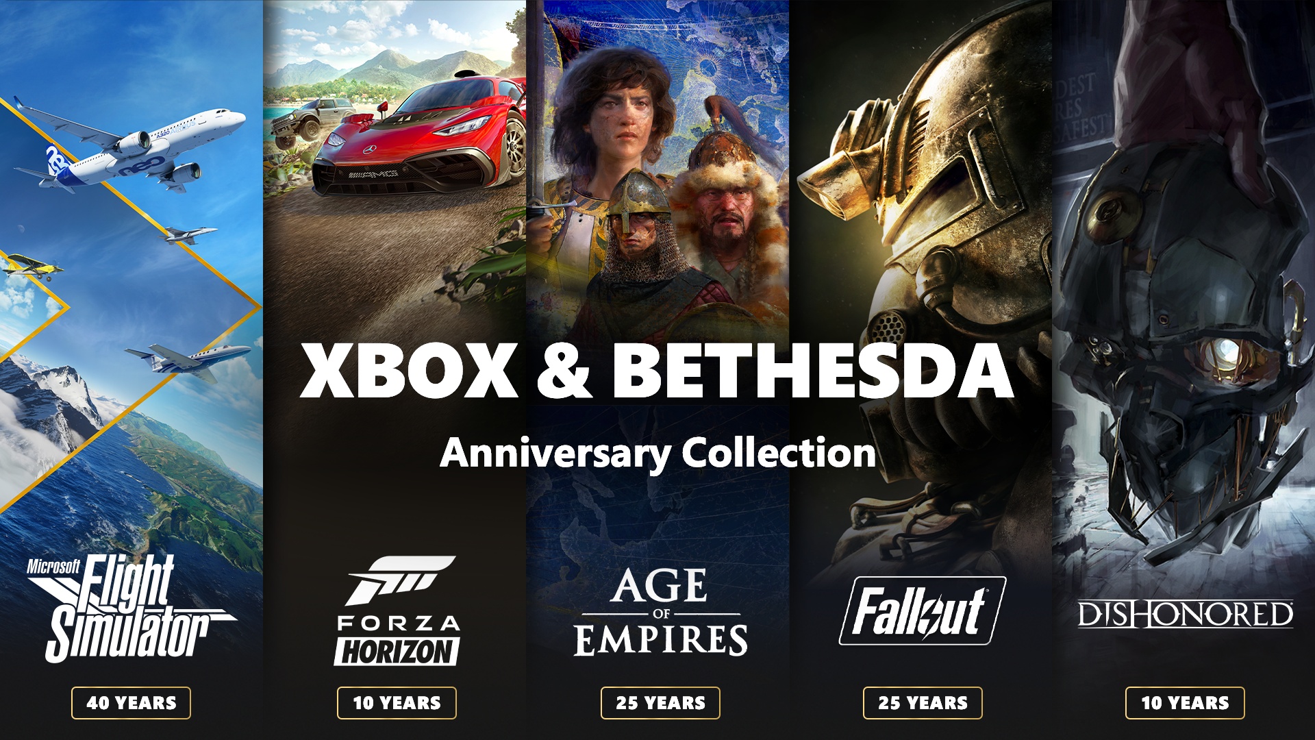 Five Iconic Franchises Celebrate Milestone Anniversaries with New Content, Community Activities, and Sales