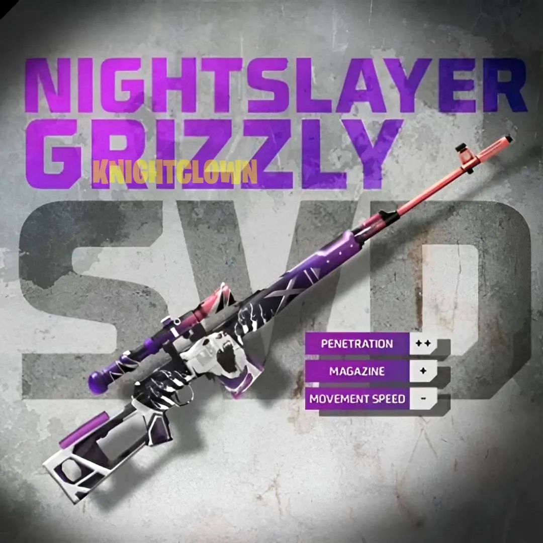 NightSlayer Grizzly SVD gun skin leaked » TalkEsport