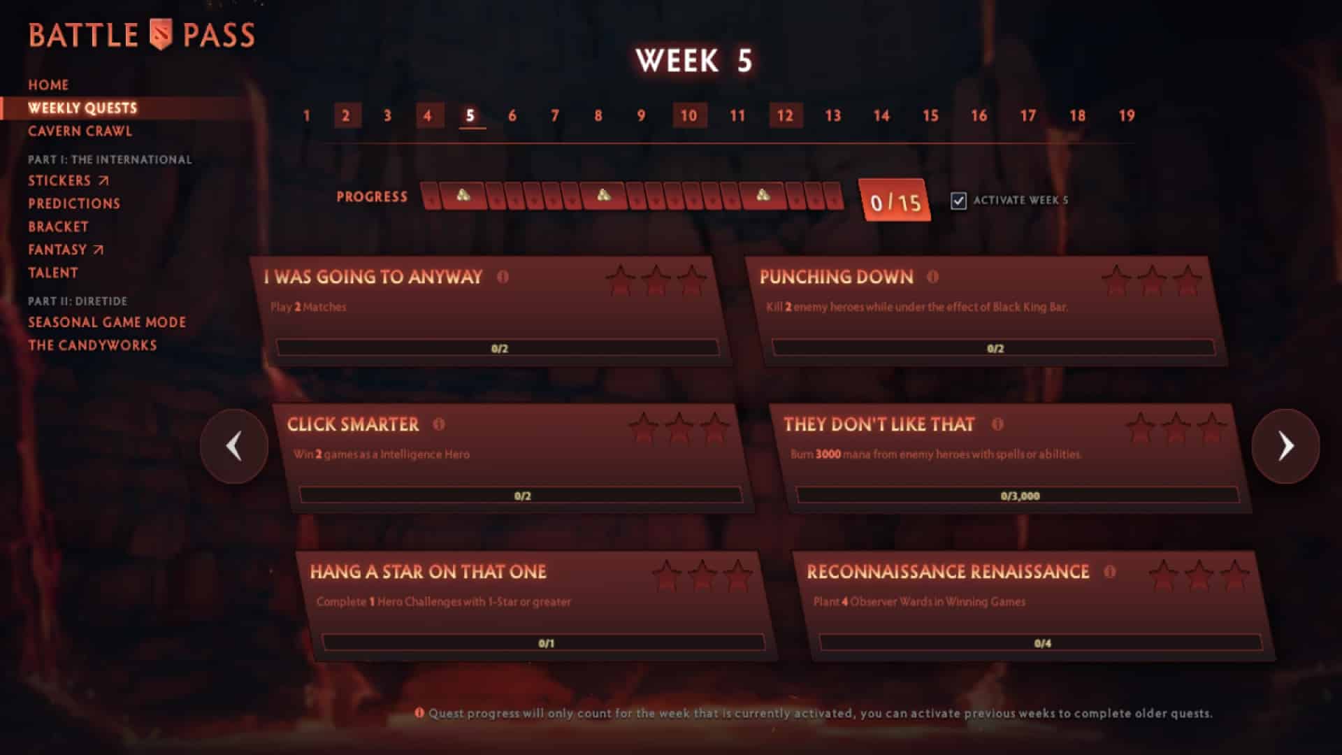 Battle Pass 2022 - Guide to Completing Weekly Quests for Week 5 - ft