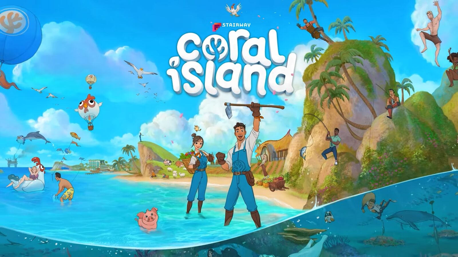 Tropical farming Kickstarter success Coral Island now in Early Access