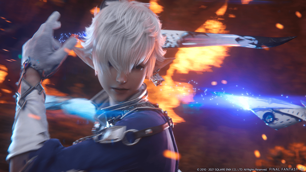 One of FFXIV's Main Story Quest NPC's, Alphinaud, trains in the art of the Sage