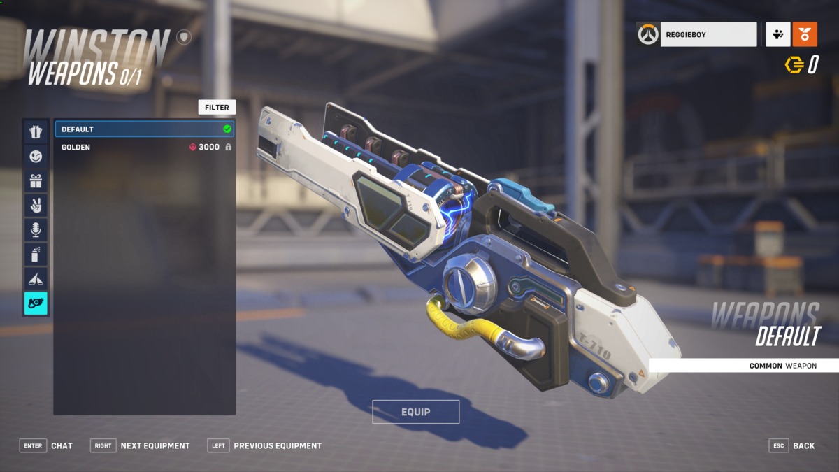 How To Inspect a Weapon in Overwatch 2 Menu