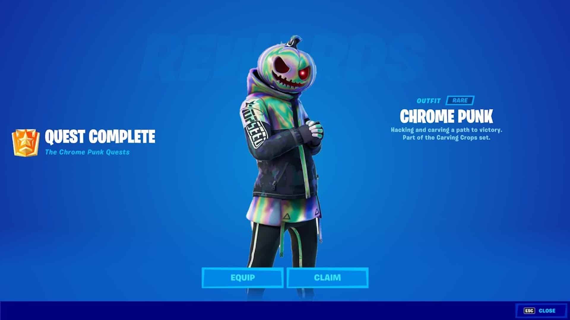 How to Get Chrome Punk in Fortnite