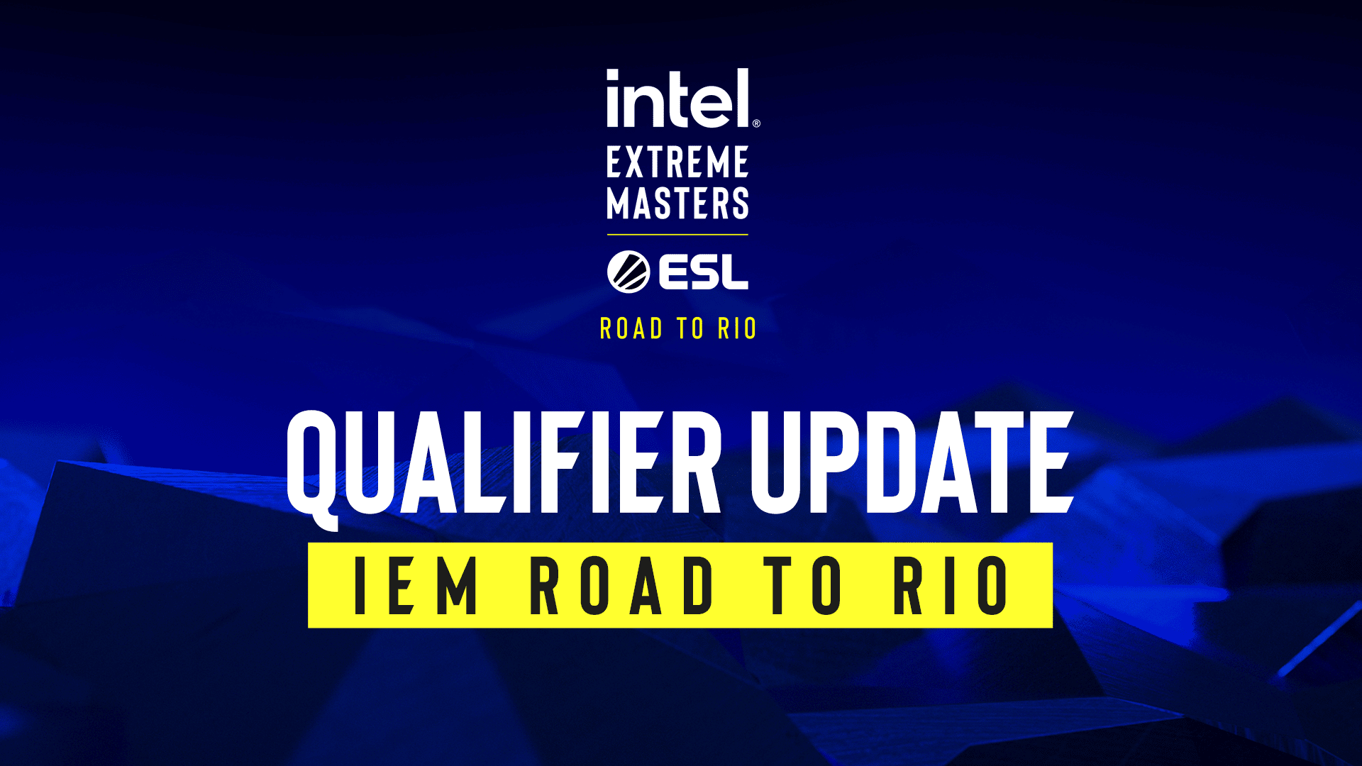 IEM Road to Rio Qualifier Update Splash Screen