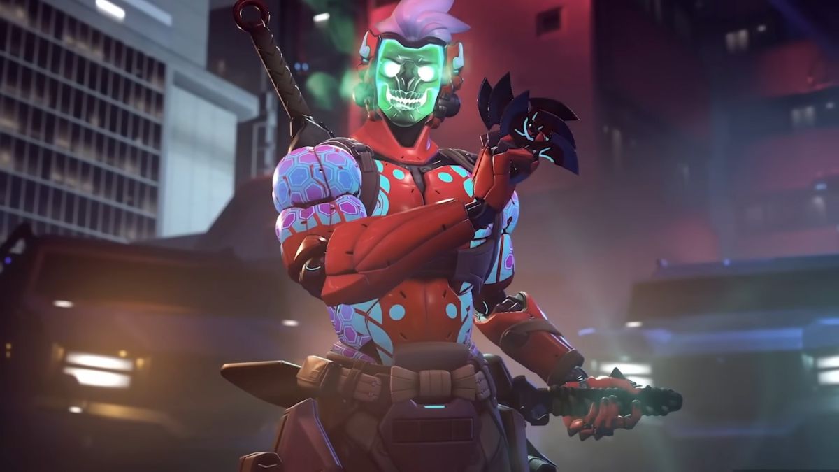 Overwatch 2 Halloween event - Cyber Demon skin for Genji