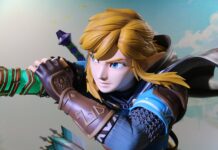 Nintendo debuts a lovely Zelda: Tears of the Kingdom statue at Nintendo Live
