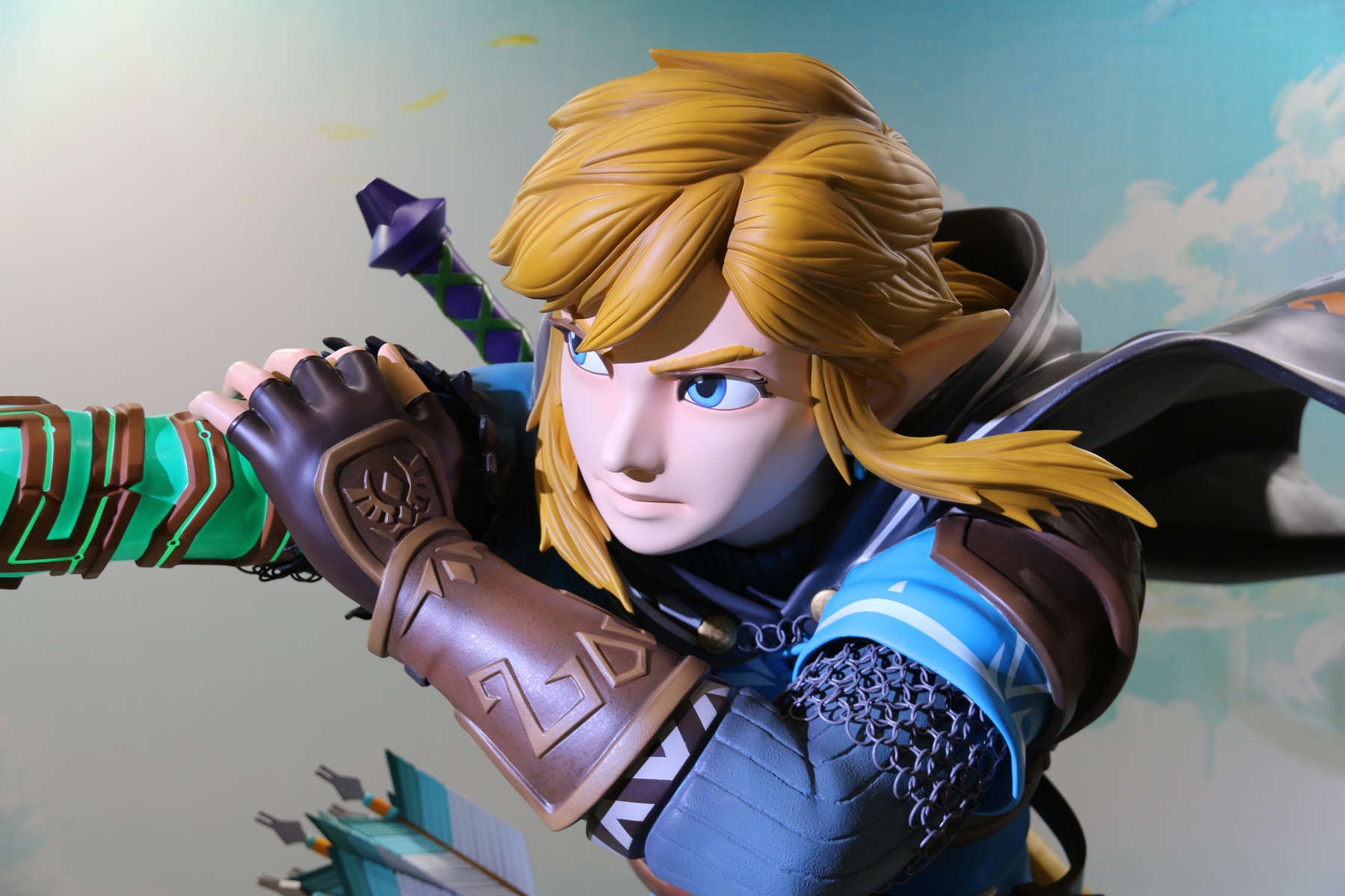Nintendo debuts a lovely Zelda: Tears of the Kingdom statue at Nintendo Live