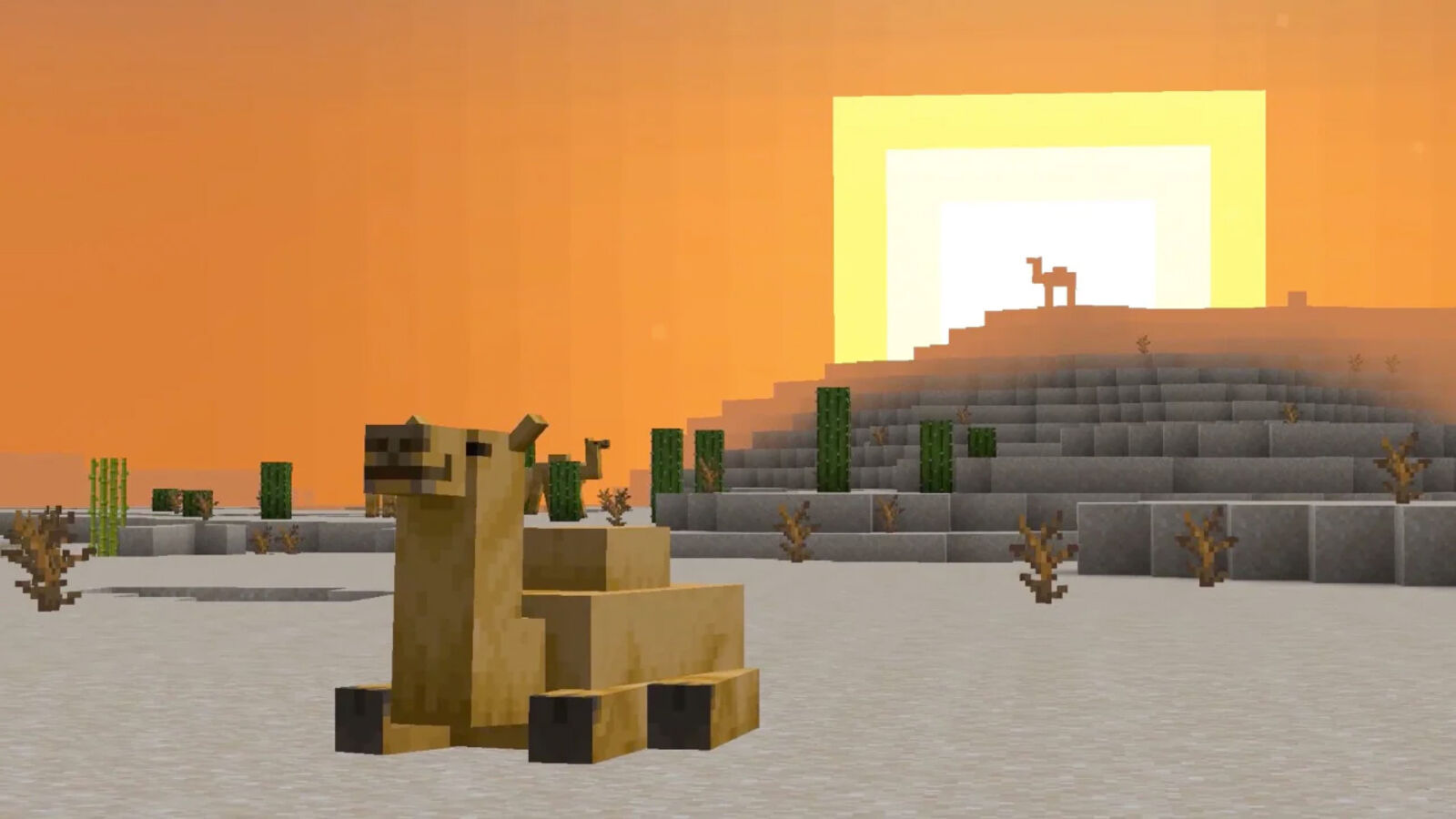 Minecraft's big 2023 update includes camels