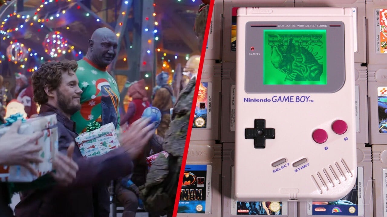 Random: Guardians Of The Galaxy: Holiday Special Features A Festive Game Boy Cameo