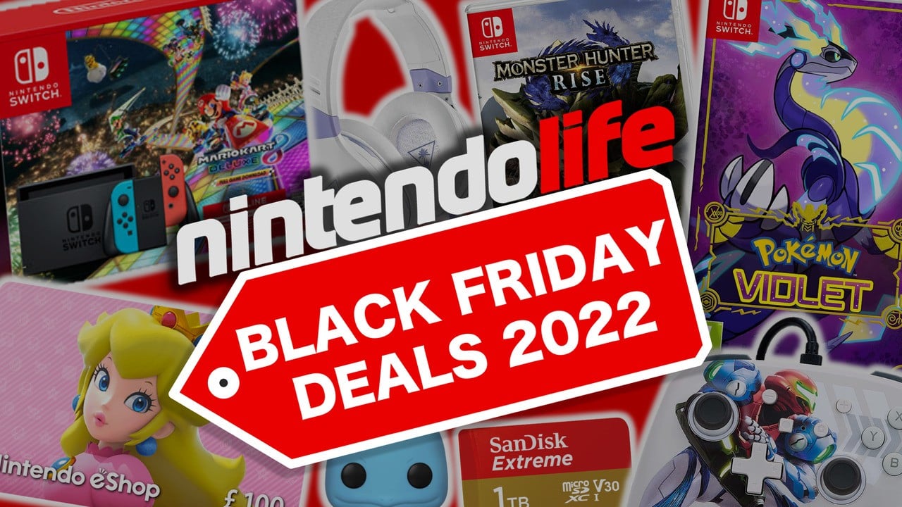 Black Friday 2022: Best Deals On Nintendo Switch Consoles, Games, eShop Credit And More