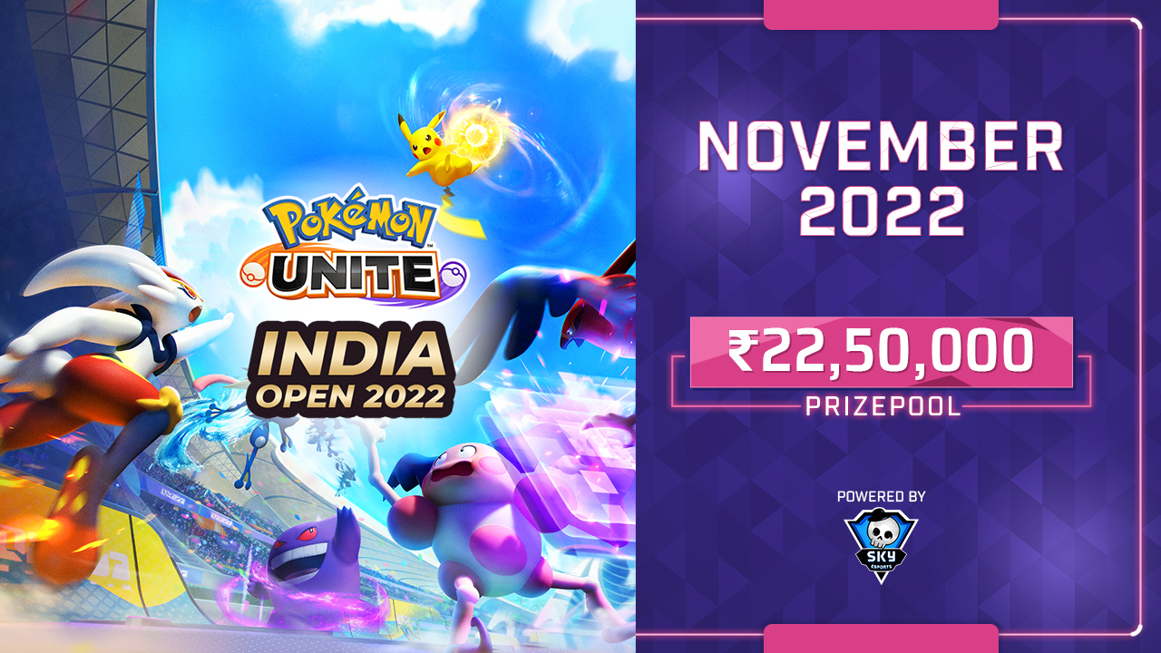 Skyesports announces Pokémon UNITE India Open 2022