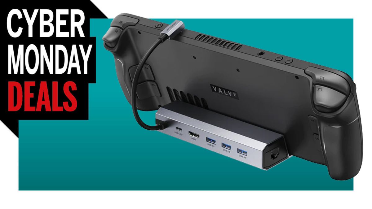 This Cyber Monday Steam Deck docking station deal saves you 24%