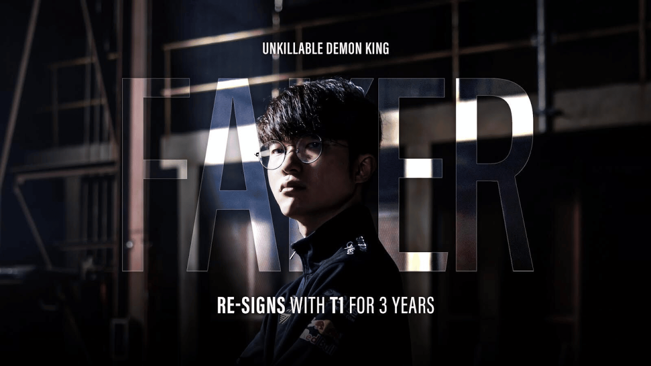 Faker is back for three more years. The show goes on.