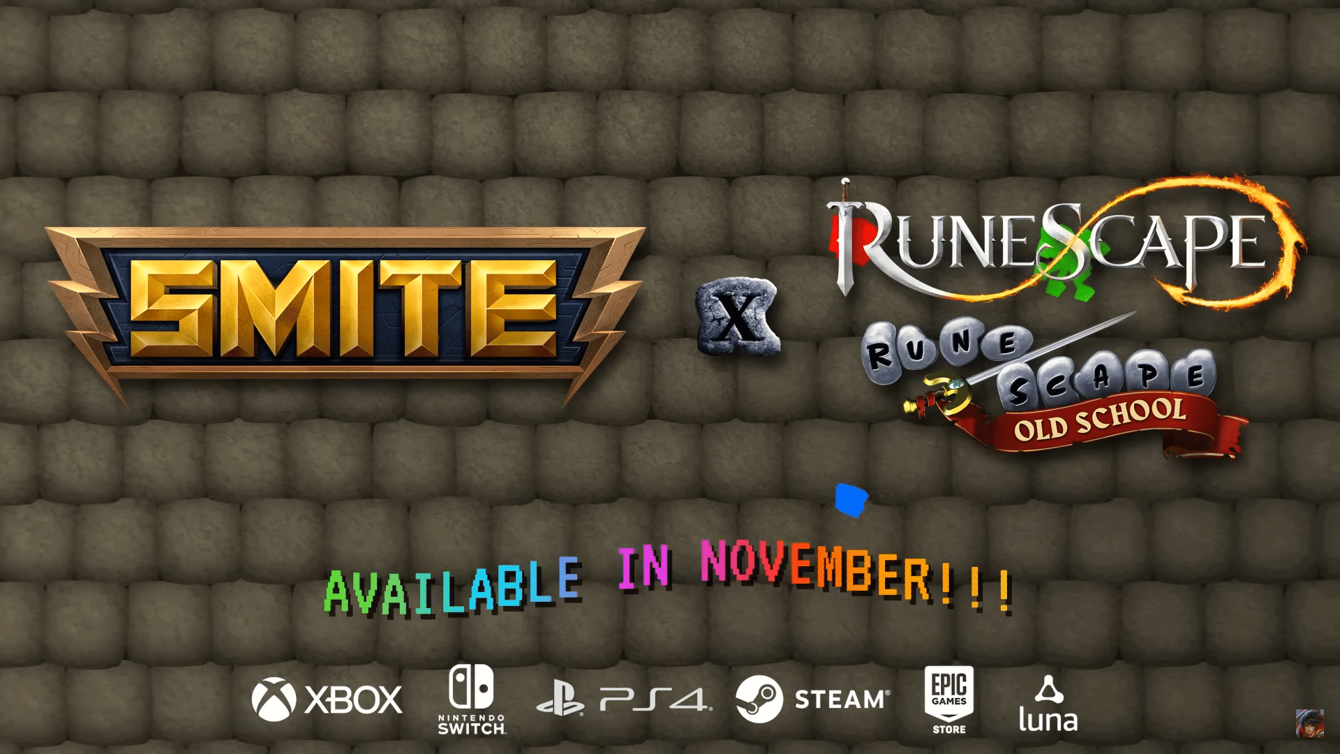 Picture of SMITE x RuneScape event