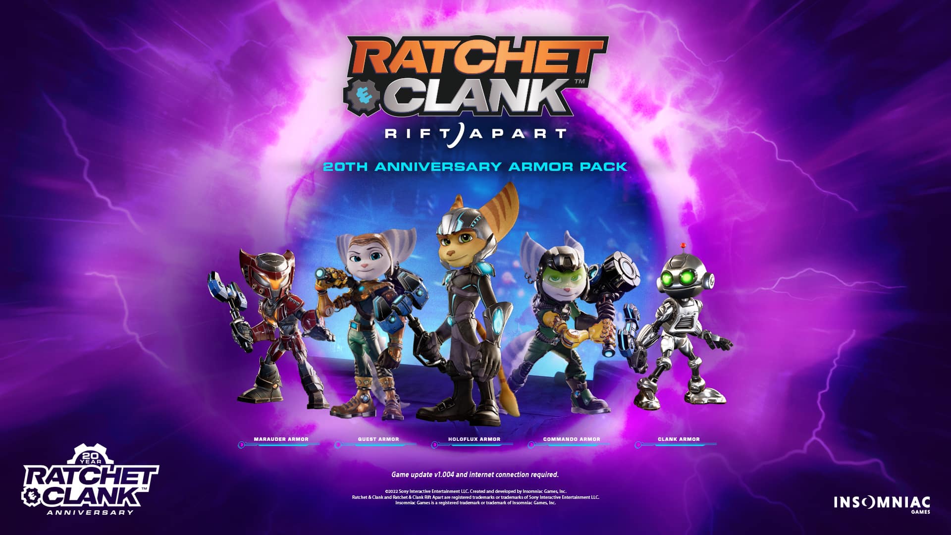 Join Insomniac Games in celebrating 20 years of Ratchet & Clank.