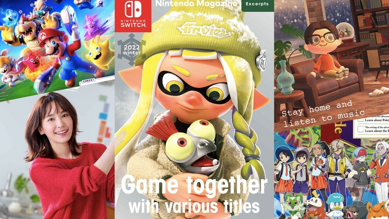 Nintendo's Official Magazine For Winter 2022 Gets English Digital Release