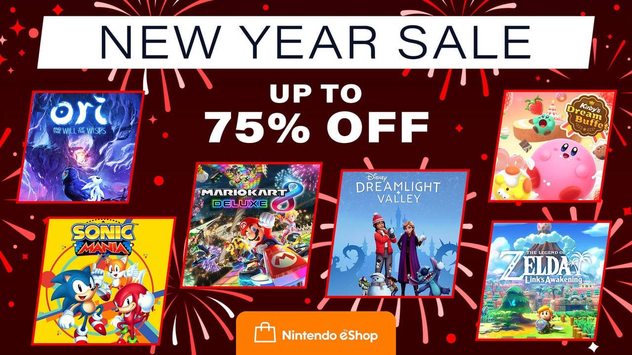 Nintendo Rings In 2023 With Big New Year Sale, Up To 75% Off On Switch eShop (Europe)