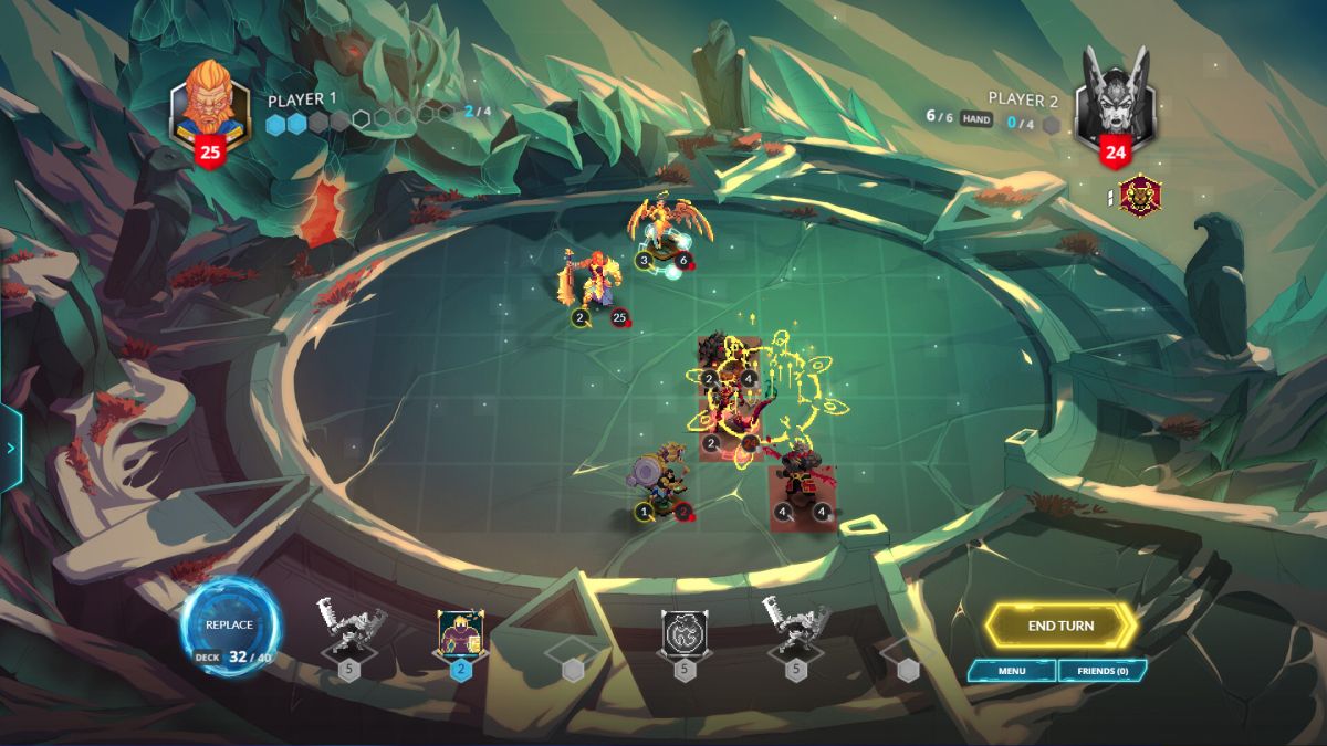 Collectible tactics game Duelyst is back, and free as ever, in Duelyst 2